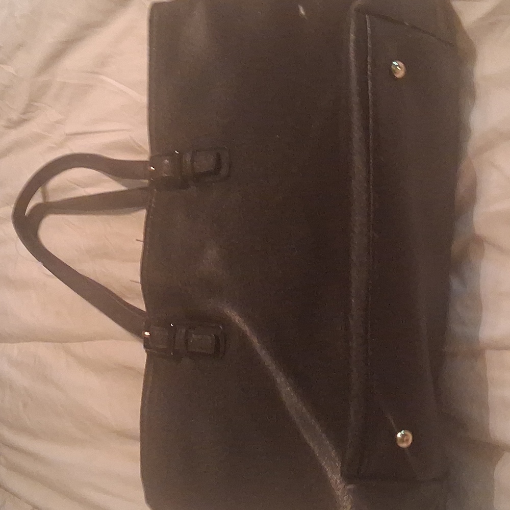 Merona Black Tote Bag Nwot - Picture 3 of 8